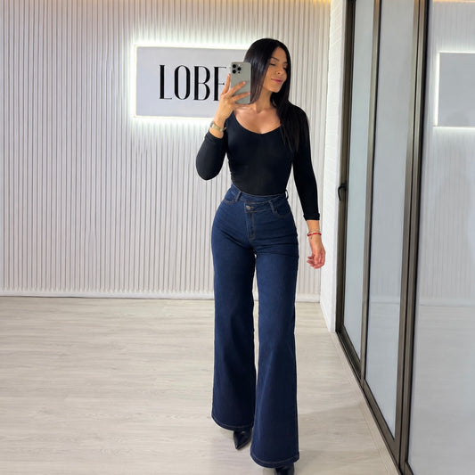 Wide Leg Zara Dark Blue