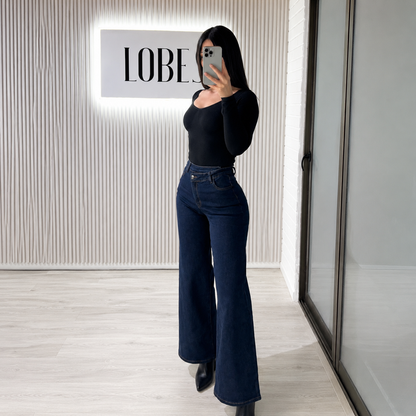 Wide Leg Zara Dark Blue