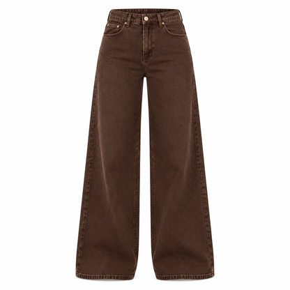 Wide leg chocolate