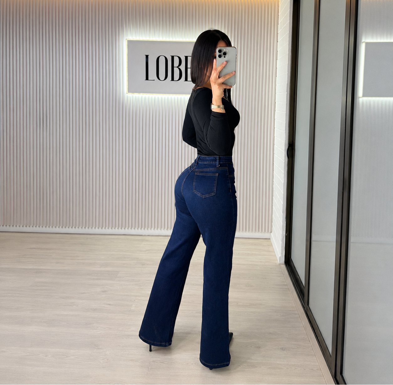 Wide Leg Zara Dark Blue
