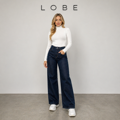 Wide Leg Azul Perfecto