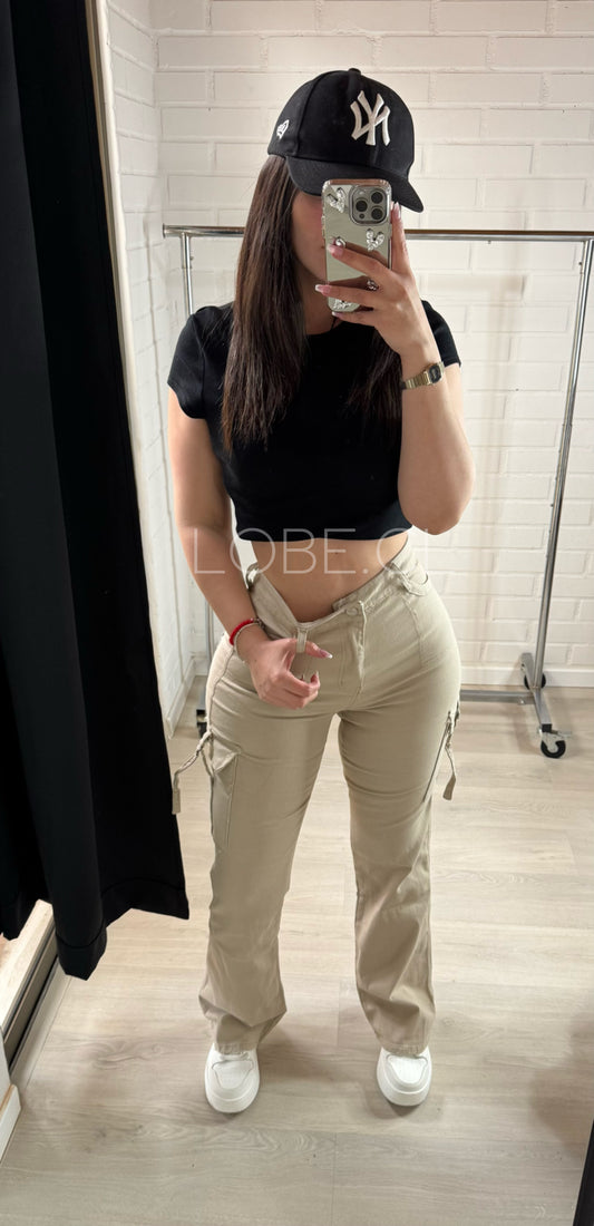 CARGO FULL PUSH UP BEIGE