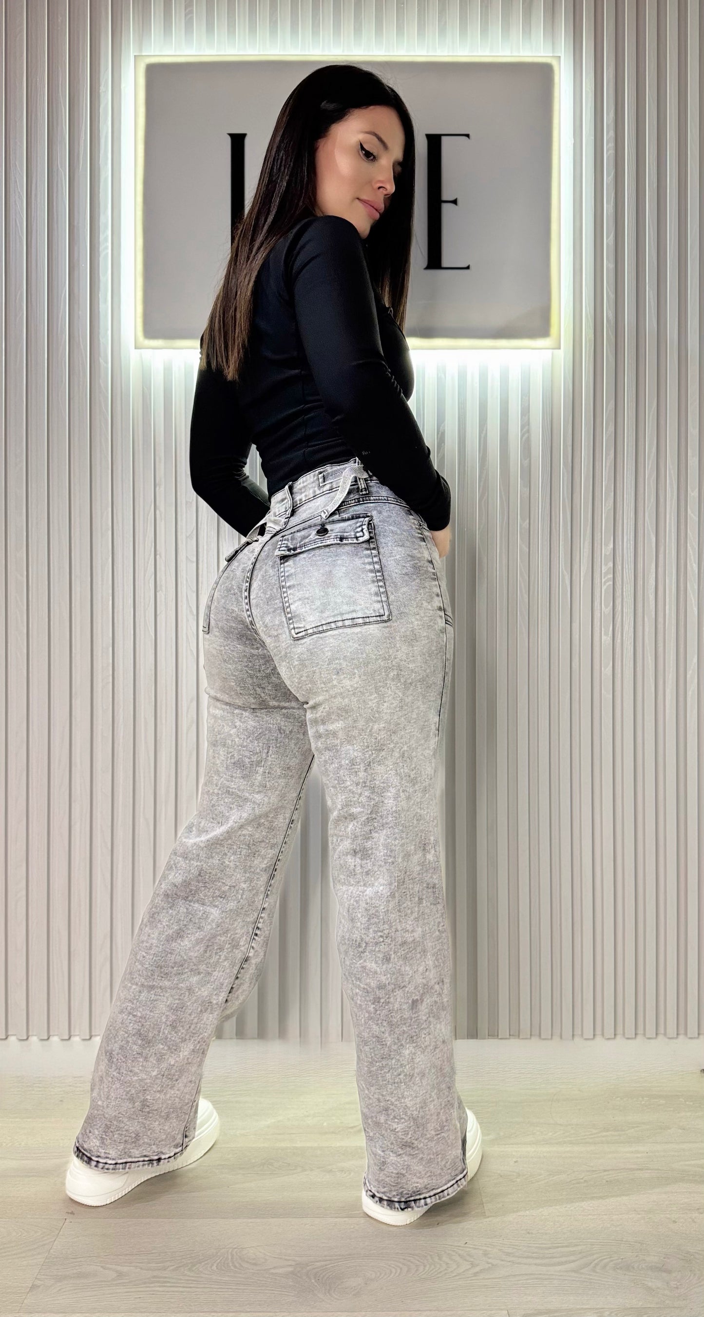 CARGO GRIS AJUSTABLE