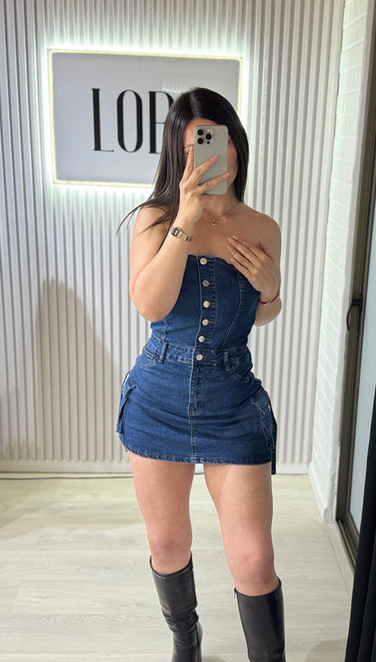 VESTIDO VAQUERO