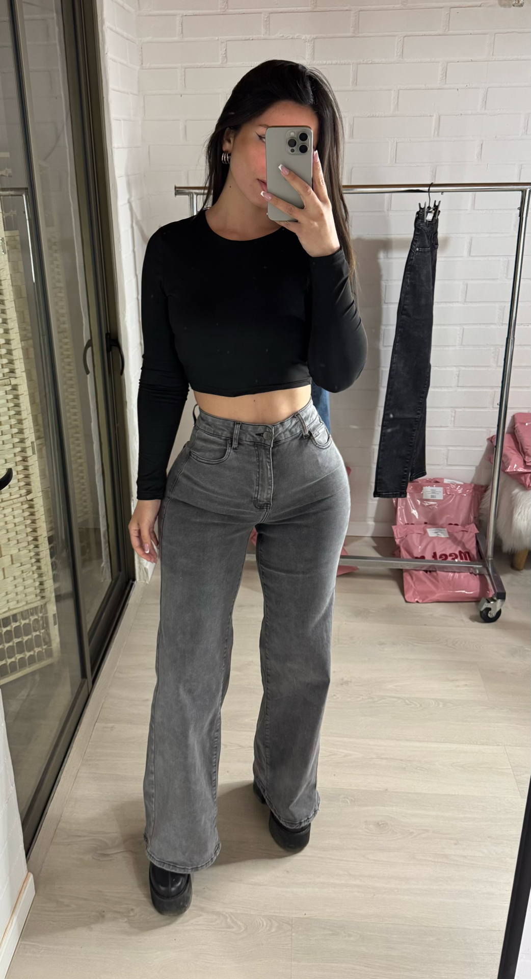 WIDE LEG BLUE GLAM Y SMOKE GLAM