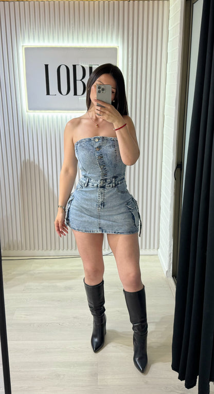 VESTIDO VAQUERO